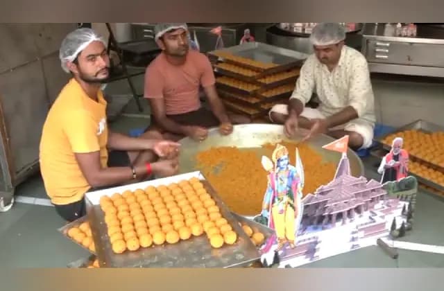 ಲೋಕಸಭಾ ಚುನಾವಣಾ ಫಲಿತಾಂಶಕ್ಕೆ ಕ್ಷಣಗಣನೆ: ಮುಂಬೈನಲ್ಲಿ ಬಿಜೆಪಿಯಿಂದ 10 ಸಾವಿರ ಲಡ್ಡು ತಯಾರಿ