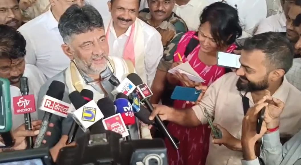 ಜೆಡಿಎಸ್- ಬಿಜೆಪಿಯವರು ಧರ್ಮಗಳ ಮೇಲೆ, ಭಾವನೆಗಳ ಮೇಲೆ ರಾಜಕಾರಣ ಮಾಡುತ್ತಾರೆ: ಡಿಸಿಎಂ ಡಿಕೆ ಶಿವಕುಮಾರ್