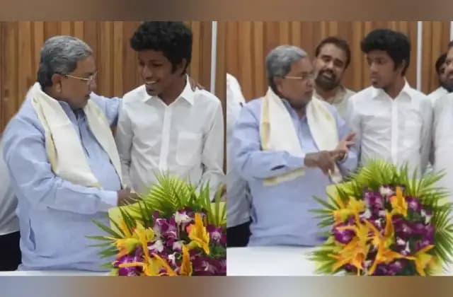 ದೇಶದ ಅತಿ ಕಿರಿಯ ಸಂಸದ ಸಾಗರ್ ಖಂಡ್ರೆ ಬೆನ್ನು ತಟ್ಟಿ ಸಿದ್ದರಾಮಯ್ಯ ಹೇಳಿದ್ದೇನು?