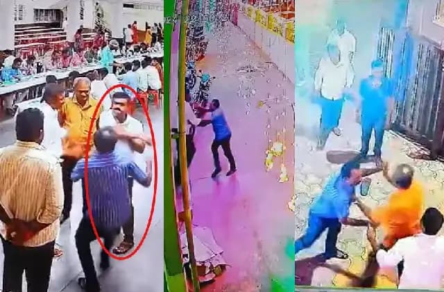 ಗ್ರಾಮ ಪಂಚಾಯತ್ ಸದಸ್ಯನ ಮೇಲೆ ಉಪಧ್ಯಾಕ್ಷನಿಂದ ಚಪ್ಪಲಿಯಿಂದ ಹಲ್ಲೆ