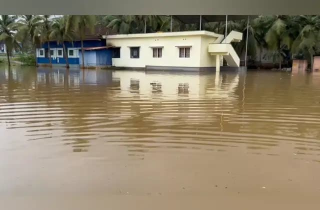 ಭಾರೀ ವರ್ಷಧಾರೆ‌ ; ಉಪ್ಪೂರಿನಲ್ಲಿ ಕೃತಕ ನೆರೆ ಸೃಷ್ಟಿ