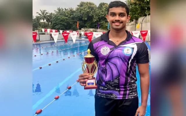 ದಸರಾ ರಾಜ್ಯಮಟ್ಟದ ಈಜು ಸ್ಪರ್ಧೆಗೆ ಶಕ್ತಿ ವಿದ್ಯಾ ಸಂಸ್ಥೆಯ ವಿದ್ಯಾರ್ಥಿ ಅಯ್ಕೆ