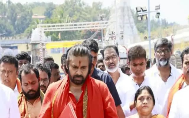 11 ದಿನದ ಪ್ರಾಯಶ್ಚಿತ್ತ ದೀಕ್ಷೆ ಪೂರ್ಣಗೊಳಿಸಿದ ಪವನ್‌ ಕಲ್ಯಾಣ್‌