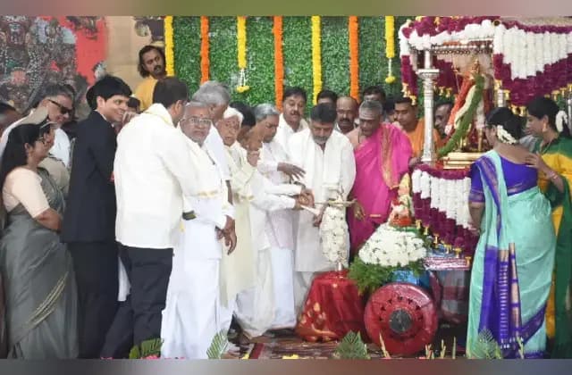 ವಿಶ್ವವಿಖ್ಯಾತ ಮೈಸೂರು ದಸರಾ ಮಹೋತ್ಸವಕ್ಕೆ ಅದ್ಧೂರಿ ಚಾಲನೆ
