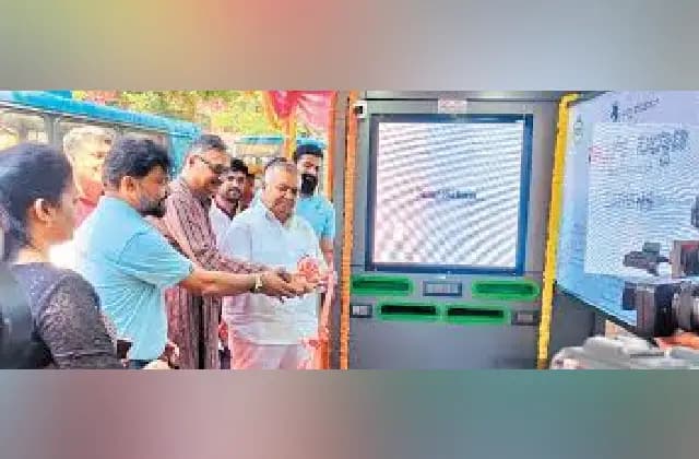 ಬೆಂಗಳೂರಿನಲ್ಲಿ ಸ್ಮಾರ್ಟ್ ಬಸ್ ನಿಲ್ದಾಣ ಉದ್ಘಾಟನೆ