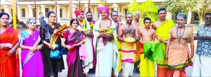 ತಮಿಳುನಾಡು ಭಕ್ತನಿಂದ ಚಾಮಂಡೇಶ್ವರಿಗೆ ಚಿನ್ನ ಲೇಪಿತ ಕವಚ ಅರ್ಪಣೆ