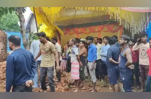 ಮಧ್ಯಪ್ರದೇಶದಲ್ಲಿ ದೇವಸ್ಥಾನದ ಗೋಡೆ ಕುಸಿತ: 9 ಮಕ್ಕಳು ಮೃತ್ಯು