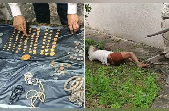 15 ಕೋಟಿ ಮೌಲ್ಯದ ಚಿನ್ನ ಕದ್ದು ಕಾಲು ಮುರಿದುಕೊಂಡ ಕಳ್ಳ!