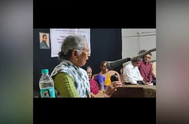 ಹಿಂಸೆಯನ್ನು ವಿರೋಧಿಸುತ್ತಿದ್ದ ಪಟ್ಟಾಭಿ ನಕ್ಸಲ್ ಆಗಲು ಸಾಧ್ಯವೇ ಇಲ್ಲ: ಲೇಖಕಿ ಚ. ಸರ್ವಮಂಗಳ