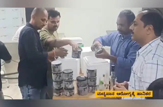 ಕೆಫೆಯಲ್ಲಿ ವಿಸ್ಕಿ ಮಿಶ್ರಿತ ಐಸ್​ ಕ್ರೀಂ ಮಾರಾಟ: ಇಬ್ಬರ ಬಂಧನ