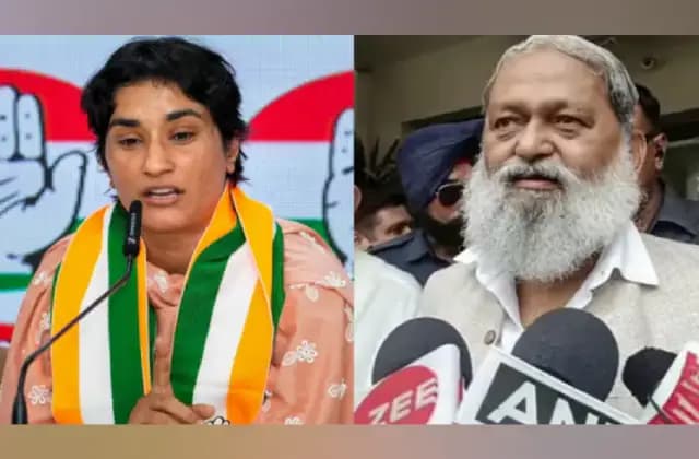 ವಿನೇಶ್ ಫೋಗಟ್ ದೇಶದ ಮಗಳಿನಿಂದ ಕಾಂಗ್ರೆಸ್ ನ ಮಗಳು: ಬಿಜೆಪಿ ನಾಯಕ ಖಂಡನೆ