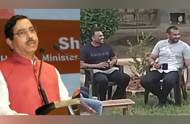 ದರ್ಶನ್ ಫೋಟೋ ಹೊರಬಿಟ್ಟಿದ್ದೇ ರಾಜ್ಯ ಸರ್ಕಾರ: ಪ್ರಹ್ಲಾದ್ ಜೋಶಿ