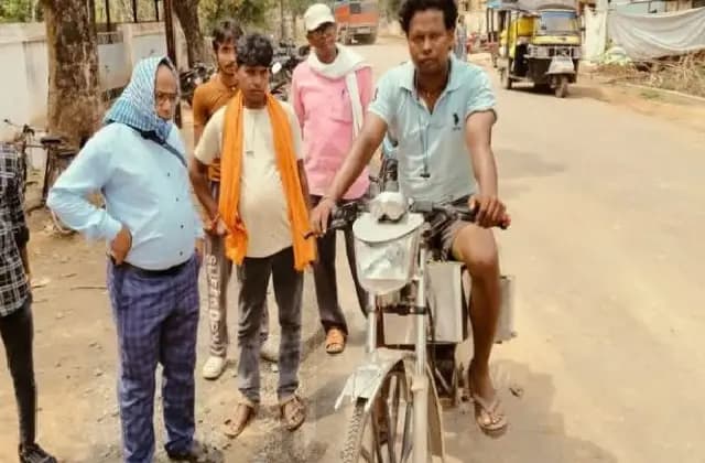 ಎಲೆಕ್ಟ್ರಿಕ್ ಬೈಕ್​​ ತಯಾರಿಸಿ ಹಿಸ್ಟ್ರಿ ಕ್ರಿಯೇಟ್​ : ಒಮ್ಮೆ ಚಾರ್ಜ್ ಮಾಡಿದರೆ 100 ಕಿಲೋ ಮೀಟರ್​​ ಮೈಲೇಜ್​!