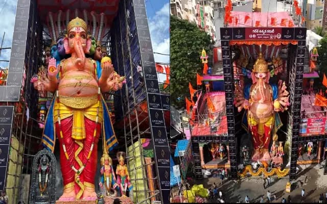 ಇದೇ ನೋಡಿ ದೇಶದ ಅತಿದೊಡ್ಡ ಗಣೇಶನ ವಿಗ್ರಹ : ಇದರ ವಿಶೇಷತೆ ಏನು?