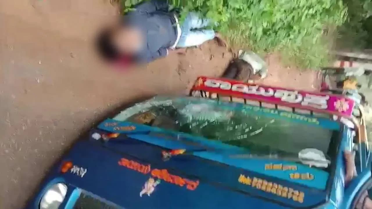 ಗಣೇಶ ವಿಗ್ರಹ ತರಲು ತೆರಳುತ್ತಿದ್ದ ಟಾಟಾ ಏಸ್ ಪಲ್ಟಿ : ಇಬ್ಬರು ಸಾವು