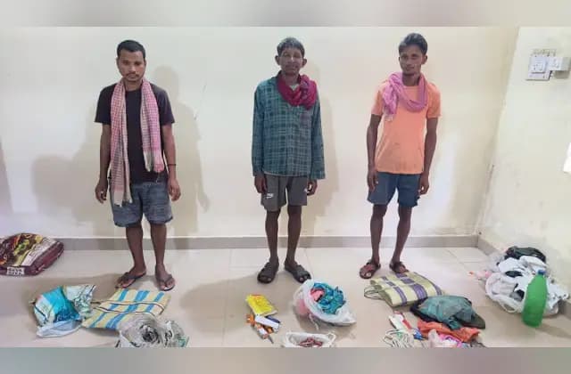 ಬಾಂಬ್ ಸ್ಫೋಟಕ್ಕೆ ಸಂಚು: ಮೂವರು ನಕ್ಸಲರು ಪೊಲೀಸರ ವಶಕ್ಕೆ!