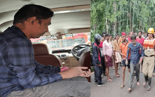 ಕಡಬ: ಕುಮಾರಧಾರಾ ನದಿಯಲ್ಲಿ ಸಿಲುಕಿದ ವ್ಯಕ್ತಿಯ ರಕ್ಷಣೆ