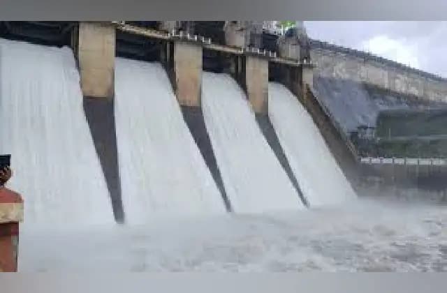 ಹಾರಂಗಿ ಜಲಾಶಯದಿಂದ ಒಂದು ಸಾವಿರ‌ ಕ್ಯೂಸೆಕ್‌ ನೀರು ನದಿಗೆ ಬಿಡುಗಡೆ