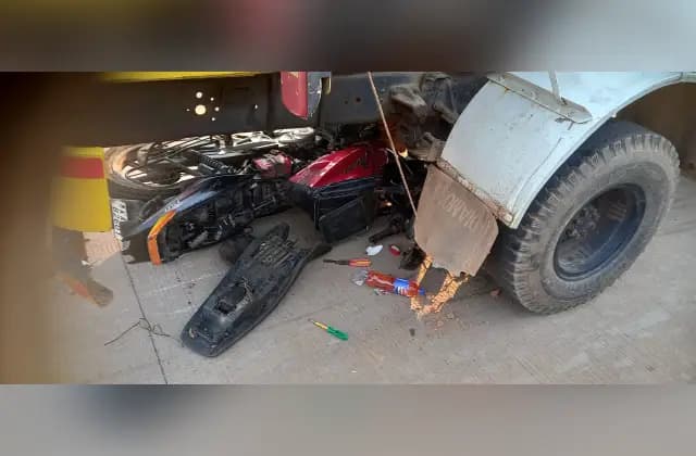 ಮಣಿಪಾಲ: ಕೆಟ್ಟುನಿಂತ ಟ್ಯಾಂಕರ್ ಗೆ ಬೈಕ್ ಡಿಕ್ಕಿ; ಯುವಕ ಮೃತ್ಯು