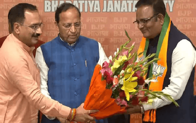 ಎಎಪಿಯ ಮಾಜಿ ಸಚಿವ ರಾಜ್​ಕುಮಾರ್ ಆನಂದ್ ಬಿಜೆಪಿ ಸೇರ್ಪಡೆ
