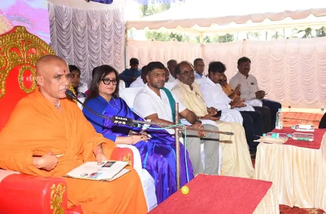 ಹೊಳಲು ಪಟ್ಟಲದಮ್ಮ ದೇಗುಲದಲ್ಲಿ ವಿಮಾನ ಗೋಪುರ ಕಳಸ ಪ್ರತಿಷ್ಠಾಪನೆ