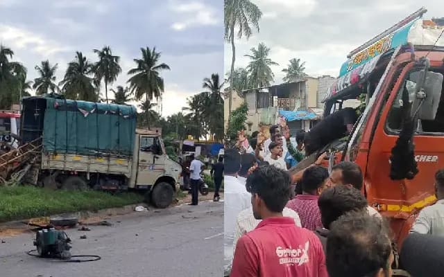 ಟೆಂಪೋಗೆ ಟ್ಯಾಂಕರ್ ಡಿಕ್ಕಿ : ಮೂವರ ದುರ್ಮರಣ, ಐವರ ಸ್ಥಿತಿ ಗಂಭೀರ