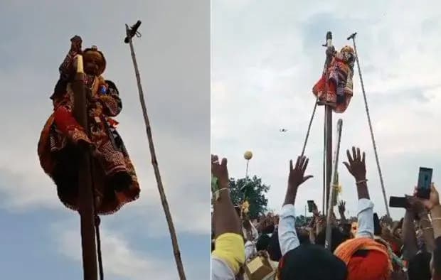 ಆಕಾಶದತ್ತ ಚಿಗರಿತಲೇ ಬೇರು ಮುತ್ತಾಯಿತಲೇ ಪರಾಕ್ : ಗೊರವಯ್ಯ ಕಾರ್ಣಿಕದ ನುಡಿ