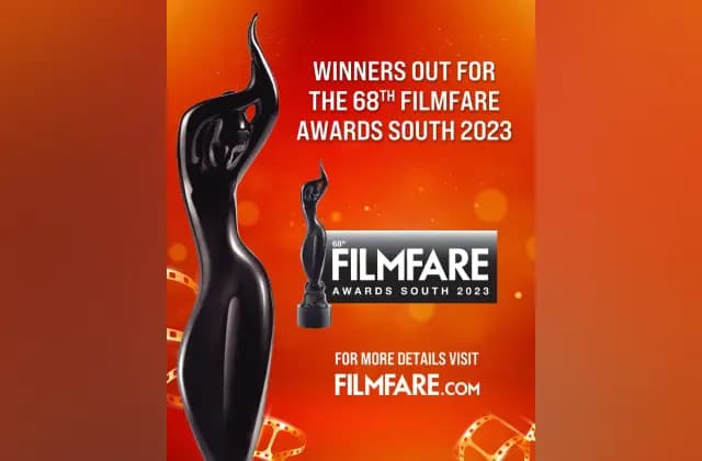 68ನೇ ಫಿಲ್ಮ್‌ಫೇರ್ ಅವಾರ್ಡ್ಸ್ ಸೌತ್ 2023ರ ಪ್ರಶಸ್ತಿ ಘೋಷಣೆ