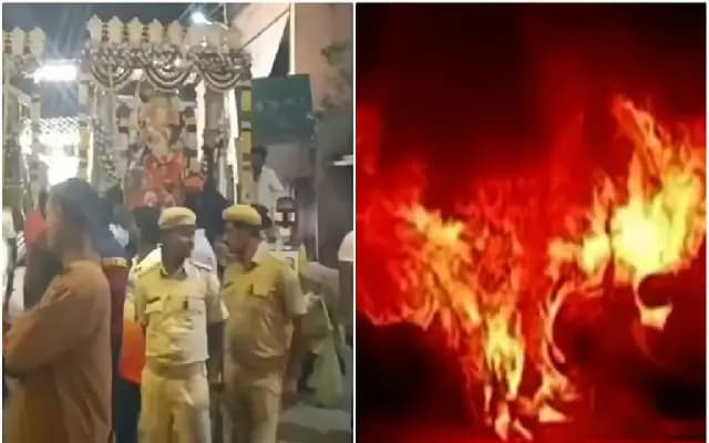 ಗಣೇಶ ಮೆರವಣಿಗೆ ವೇಳೆ ಭುಗಿಲೆದ್ದ ಗಲಭೆ : ನಿಷೇಧಾಜ್ಞೆ, ಶಾಲೆ-ಕಾಲೇಜುಗಳಿಗೆ ರಜೆ