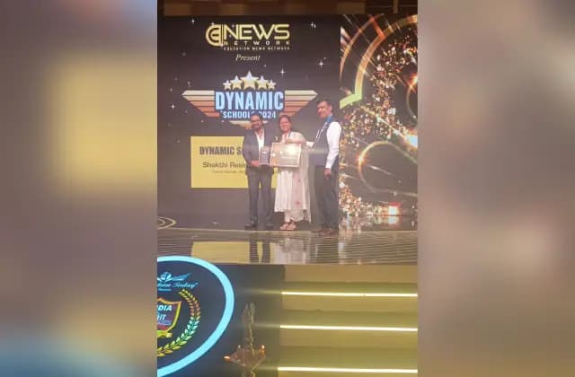 ಶಕ್ತಿ ವಸತಿ ಶಾಲೆಗೆ ಡೈನಾಮಿಕ್ ಸ್ಕೂಲ್ ಅವಾರ್ಡ್ 2024