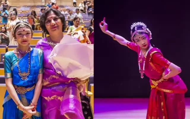 ಭರತನಾಟ್ಯ ರಂಗಪ್ರವೇಶ ಮಾಡಿ ಇತಿಹಾಸ ನಿರ್ಮಿಸಿದ 13 ವರ್ಷದ ಚೀನೀ ಬಾಲಕಿ