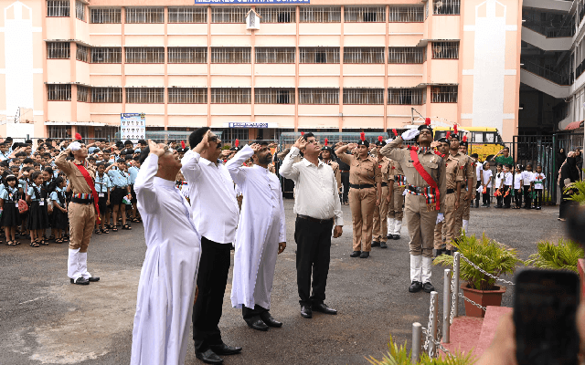 ಮಂಗಳೂರು: ಮಿಲಾಗ್ರಿಸ್ ಕಾಲೇಜಿನಲ್ಲಿ 78ನೇ ಸ್ವಾತಂತ್ರ್ಯದ ದಿನಾಚರಣೆ