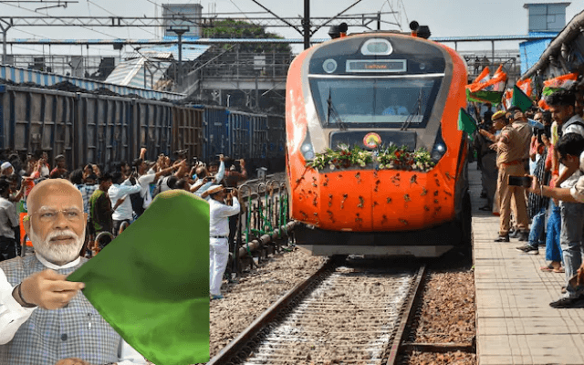 ಇಂದು 6 ವಂದೇ ಭಾರತ್ ರೈಲುಗಳಿಗೆ ಪ್ರಧಾನಿ ಮೋದಿ ಚಾಲನೆ