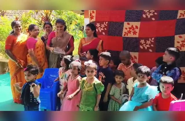 ಧರ್ಮೆಟ್ಟು ಅಂಗನವಾಡಿ ಕೇಂದ್ರದಲ್ಲಿ ಮಕ್ಕಳ ದಿನಾಚರಣೆ ಸಂಭ್ರಮ