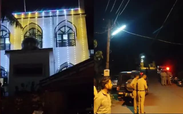 ಬೈಕ್ ನಲ್ಲಿ ಬಂದು ಮಸೀದಿಗೆ ಕಲ್ಲು ತೂರಾಟ, ತೀವ್ರಗೊಂಡ ತನಿಖೆ