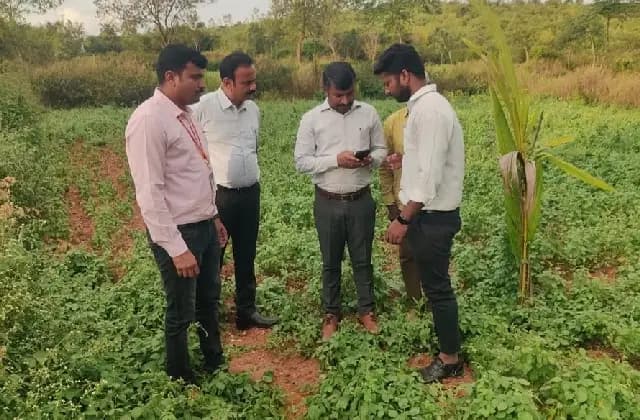 ರೈತರ ಭೂ ವಿವಾದ ಪರಿಹಾರ ಪ್ರಕ್ರಿಯೆಯನ್ನು ಪರಿಶೀಲಿಸಿದ ಮೈಸೂರು ತಹಶೀಲ್ದಾರ್