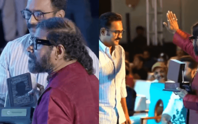 ನಟನಿಂದ ಪ್ರಶಸ್ತಿ ಸ್ವೀಕರಿಸಲು ನಿರಾಕರಿಸಿದ ಸಂಗೀತ ನಿರ್ದೇಶಕ; ನೆಟ್ಟಿಗರಿಂದ ಕಿಡಿ