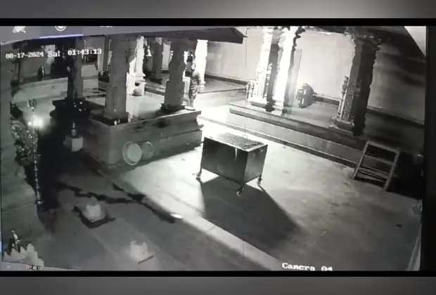 ಉಡುಪಿ: ಹೆಮ್ಮಾಡಿ ಶ್ರೀ ಲಕ್ಷ್ಮೀನಾರಾಯಣ ದೇವಸ್ಥಾನದಲ್ಲಿ ಕಳ್ಳತನ