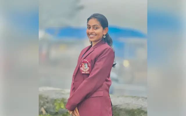 ನೌ ಸೈನಿಕ್ ಕ್ಯಾಂಪ್‌ನಲ್ಲಿ ಕರ್ನಾಟಕ, ಗೋವಾವನ್ನು ಪ್ರತಿನಿಧಿಸಿದ ವಿದ್ಯಾರ್ಥಿನಿ ತನುಷ್ಕಾ