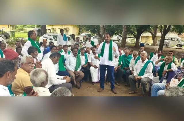 ವಿವಿಧ ಬೇಡಿಕೆಗಳ ಈಡೇರಿಕೆಗೆ ಆಗ್ರಹಿಸಿ ಬೆಂಗಳೂರಿನಲ್ಲಿ ರೈತರ ರ್ಯಾಲಿ
