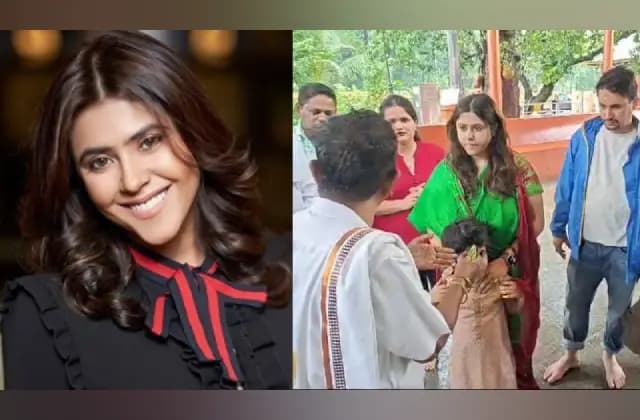 ನಿರ್ಮಾಪಕಿ ಎಕ್ತಾ ಕಪೂರ್ ಕಟೀಲು ಶ್ರೀದುರ್ಗಾಪರಮೇಶ್ವರಿ ದೇವಸ್ಥಾನಕ್ಕೆ ಭೇಟಿ
