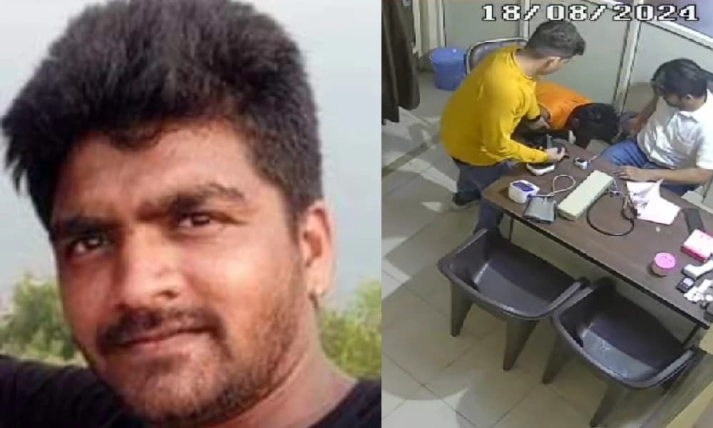 ಚಿಕಿತ್ಸೆ ಪಡೆಯುತ್ತಿರುವಾಗಲೇ ಹೃದಯಾಘಾತದಿಂದ ಸಾವು : ಆಘಾತಕಾರಿ ವಿಡಿಯೊ