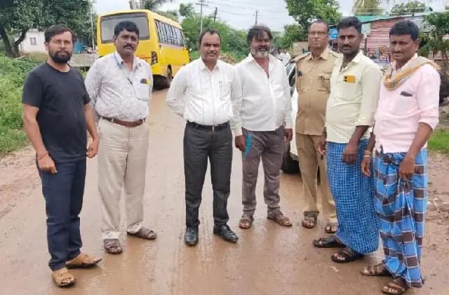 ರಸ್ತೆ ದುರಸ್ತಿ: ಇಂದು ಚಾಕಲಬ್ಬಿ ಗ್ರಾಮಕ್ಕೆ ಸಾರಿಗೆ ಅಧಿಕಾರಿಗಳಿಂದ ರಸ್ತೆ ಪರಿಶೀಲನೆ