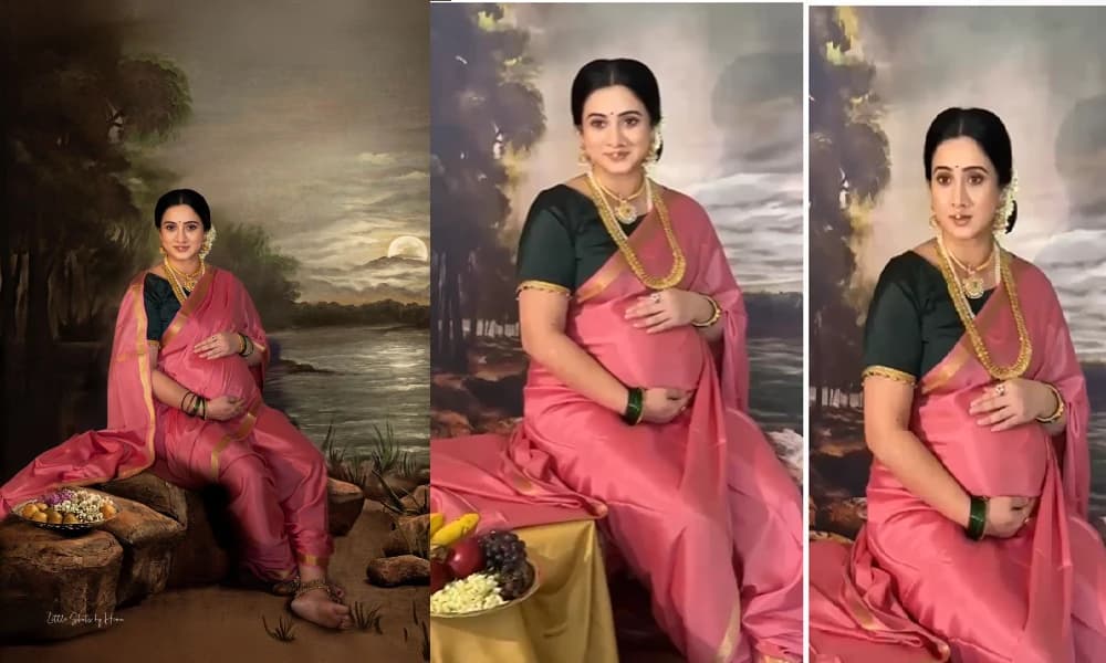 ರವಿವರ್ಮ ಪೇಂಟಿಂಗ್ ಥೀಮ್‌ನಲ್ಲಿ ಹರ್ಷಿಕಾ ಪೂಣಚ್ಚ ಸುಂದರ ಫೋಟೊಶೂಟ್