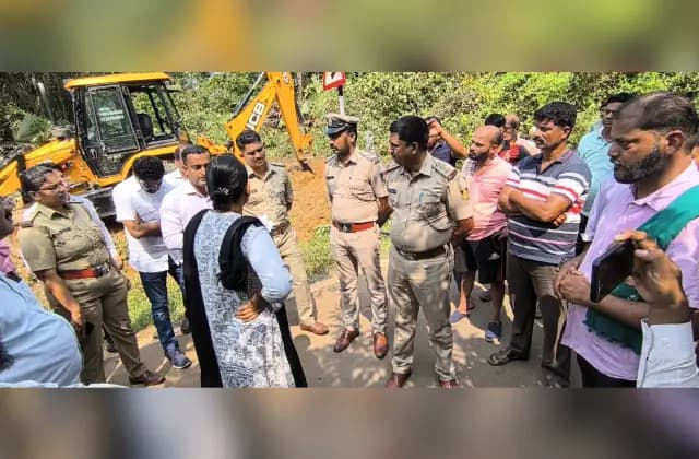 ಬಂಟ್ವಾಳ: ಟವರ್ ನಿರ್ಮಾಣದ ಕಾಮಗಾರಿ ನಿಲ್ಲಿಸಿ ರೈತರ ಪ್ರತಿಭಟನೆ