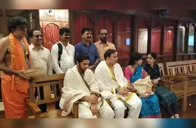 ಉಡುಪಿ ಶ್ರೀ ಕೃಷ್ಣಮಠಕ್ಕೆ ಖ್ಯಾತ ಕ್ರಿಕೆಟ್ ಆಟಗಾರ ವಿವಿಎಸ್ ಲಕ್ಷ್ಮಣ್ ಭೇಟಿ