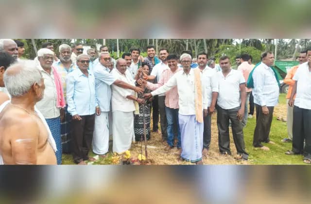 ಕೆನ್ನಾಳು ಗ್ರಾಮದಲ್ಲಿ ಸಮುದಾಯ ಭವನ ನಿರ್ಮಾಣ