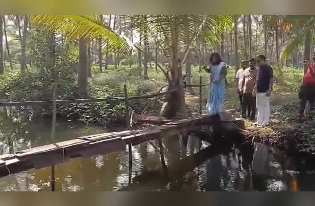 ಪಲಿಮಾರು: ಬೀಳುವಂತಿರುವ ಹಲಗೆಯ ಮೇಲೆಯೇ ಜೀವ ಕೈಲಿ ಹಿಡಿದುಕೊಂಡು ಹೋಗಬೇಕಾದ ಪರಿಸ್ಥಿತಿ