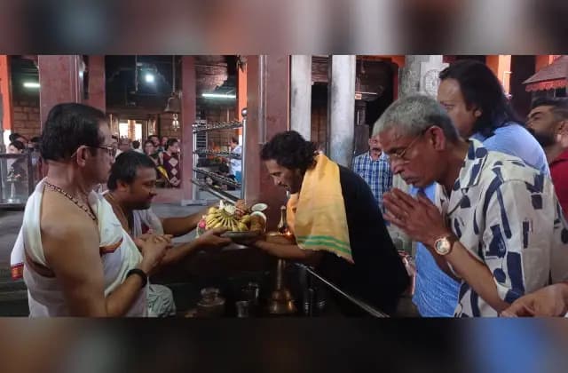 ಸಾಲಿಗ್ರಾಮ ದೇವಸ್ಥಾನಕ್ಕೆ ನಿರ್ದೇಶಕ, ನಟ ಉಪೇಂದ್ರ ಭೇಟಿ