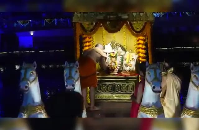 ಉಡುಪಿಯ ಶ್ರೀ ಕೃಷ್ಣ ಮಠದಲ್ಲಿ ವಾರ್ಷಿಕ ಸಪ್ತೋತ್ಸವ